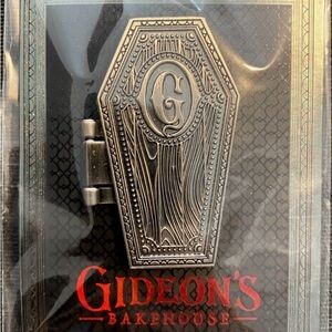 Gideon's Bakehouse Silver Coffin Pin Valentine’s Day 2024 Pin